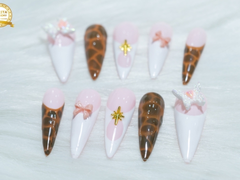 MẪU NAIL HỌC VIÊN NHÀ CARITA ACADEMY