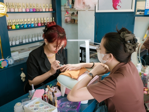 Học Viên CARITA “Chốt Đơn” Ước Mơ Mở Tiệm Nail Thành  Công