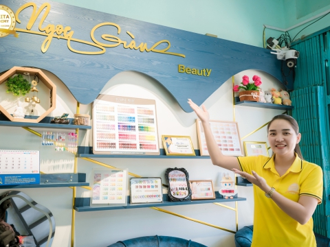 Học Viên CARITA “Chốt Đơn” Ước Mơ Mở Tiệm Nail Thành  Công