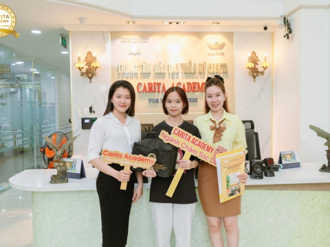 HỌC VIÊN MỚI LỚP CHĂM SÓC DA