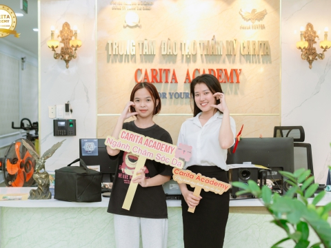 HỌC VIÊN MỚI LỚP CHĂM SÓC DA