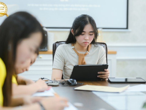 Lớp học thiết kế sợi trên ipad