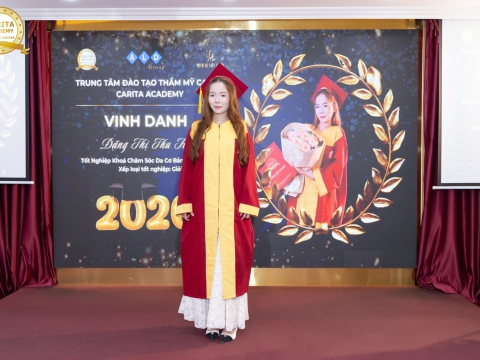 RỰC RỠ & ĐẦY CẢM XÚC: LỄ TỐT NGHIỆP KHÓA THÁNG 7/2026 – CARITA ACADEMY