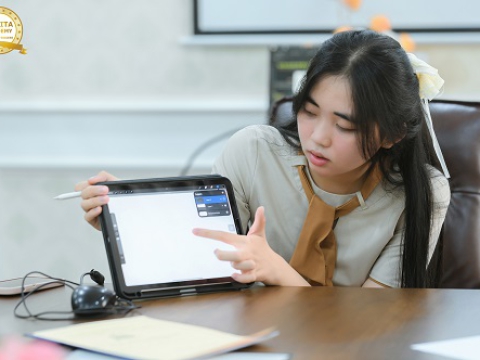 Lớp học thiết kế sợi trên ipad