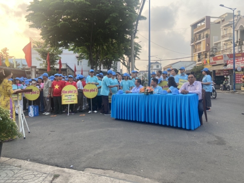 Trao tặng xe lăng ngày 23/03/2024 