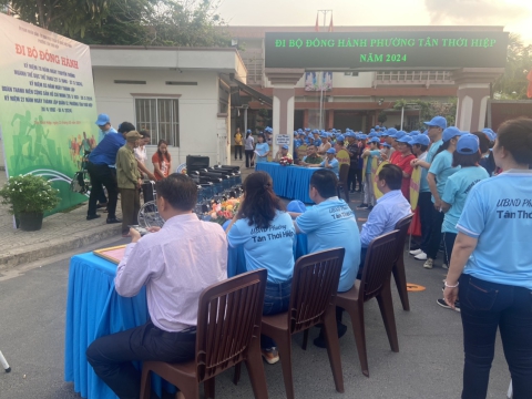 Trao tặng xe lăng ngày 23/03/2024 