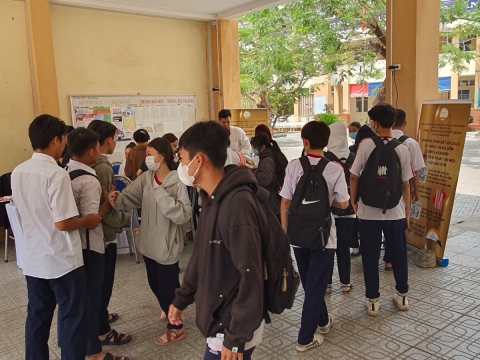 Tuyển sinh nghề thẩm mỹ ngày 4/4/2024 tại trường THPT Trảng Bàng, Huyện Gò Dầu, Tây Ninh