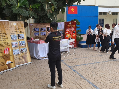 Tuyển sinh nghề thẩm mỹ ngày 5/4/2024 tại trường THPT Quang Trung Thị trấn Gò Dầu, Tây Ninh