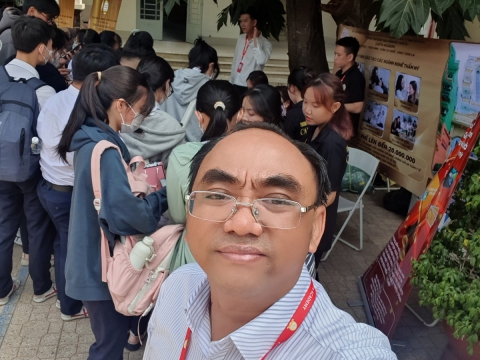 Tuyển sinh nghề thẩm mỹ ngày 5/4/2024 tại trường THPT Quang Trung Thị trấn Gò Dầu, Tây Ninh