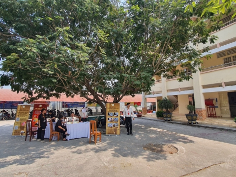 Tuyển sinh nghề thẩm mỹ ngày 5/4/2024 tại trường THPH Nguyễn Huệ, Thị trấn Bến Cầu, Tây Ninh