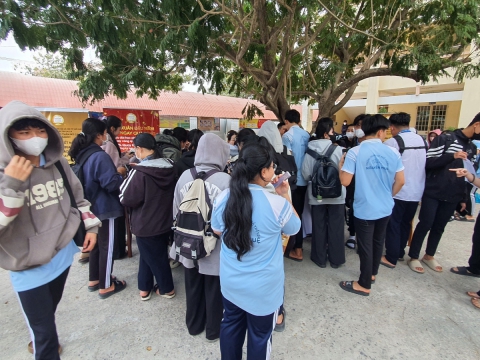 Tuyển sinh nghề thẩm mỹ ngày 5/4/2024 tại trường THPH Nguyễn Huệ, Thị trấn Bến Cầu, Tây Ninh