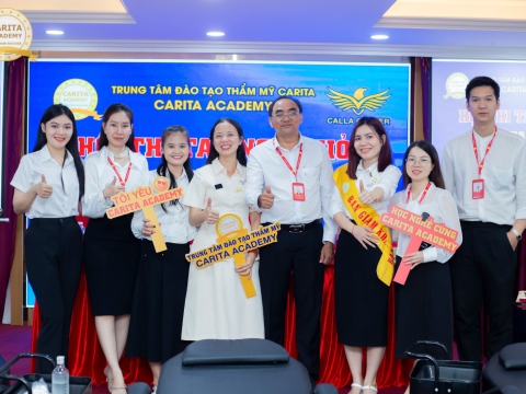 Hội thi tay nghề giỏi tại Carita Academy đợt 1 năm 2024