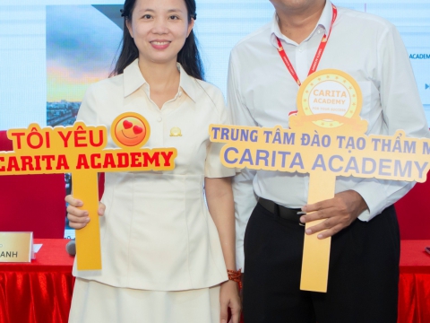 Hội thi tay nghề giỏi tại Carita Academy đợt 1 năm 2024