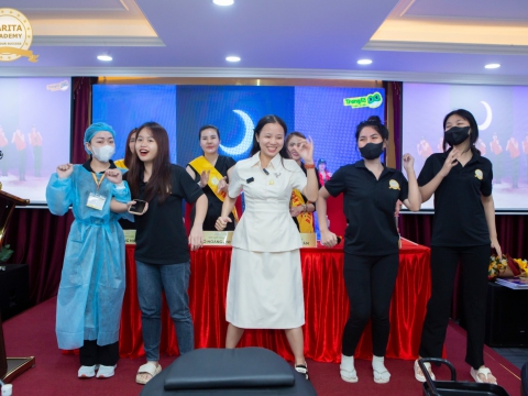 Hội thi tay nghề giỏi tại Carita Academy đợt 1 năm 2024