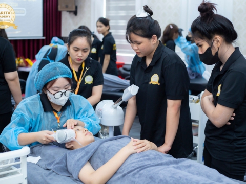 Hội thi tay nghề giỏi tại Carita Academy đợt 1 năm 2024