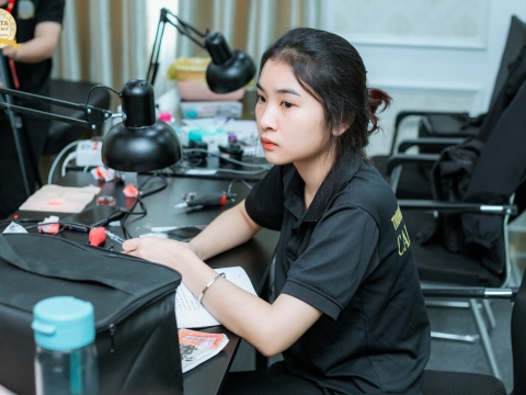 Phòng lý thuyết phun xăm Carita