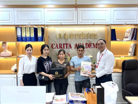 Chào mừng các em học viên mới gia nhập đại gia đình Carita Academy