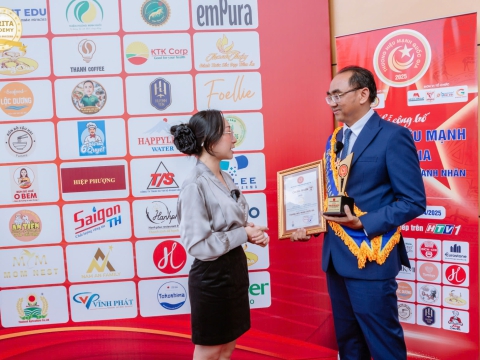 CARITA ACADEMY ĐƯỢC BÌNH CHỌN THƯƠNG HIỆU MẠNH QUỐC GIA NĂM 2025