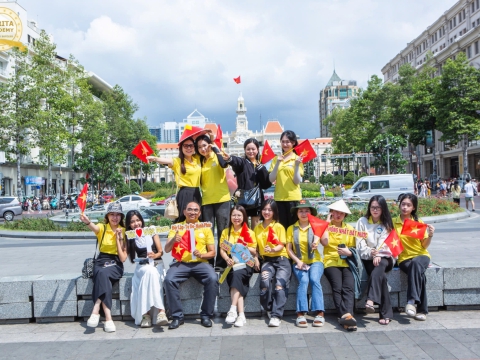 CARITA ACADEMY VỚI HÀNH TRÌNH VĂN HOÁ CHÀO MỪNG 50 NĂM GIẢI PHÓNG MIỀN NAM THỐNG NHẤT ĐẤT NƯỚC  30.4.2025