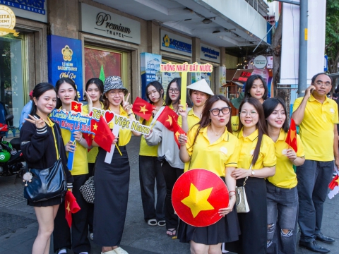 CARITA ACADEMY VỚI HÀNH TRÌNH VĂN HOÁ CHÀO MỪNG 50 NĂM GIẢI PHÓNG MIỀN NAM THỐNG NHẤT ĐẤT NƯỚC  30.4.2025