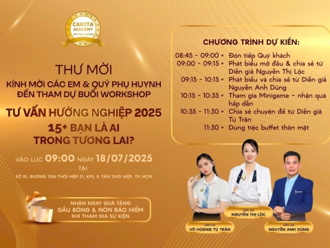 WORKSHOP TƯ VẤN HƯỚNG NGHIỆP 2025