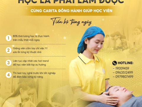 Học là phải làm được cùng Carita đồng hành