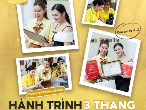 Hành trình 3 tháng chinh phục ngành spa