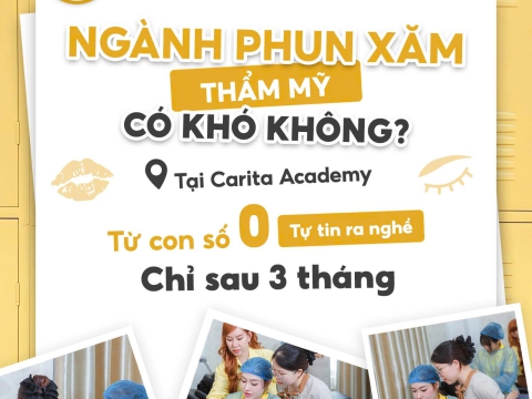 Ngành Phun xăm thẩm mỹ có khó không?