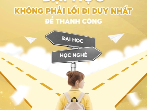 Đại học không phải lối đi duy nhất để thành công
